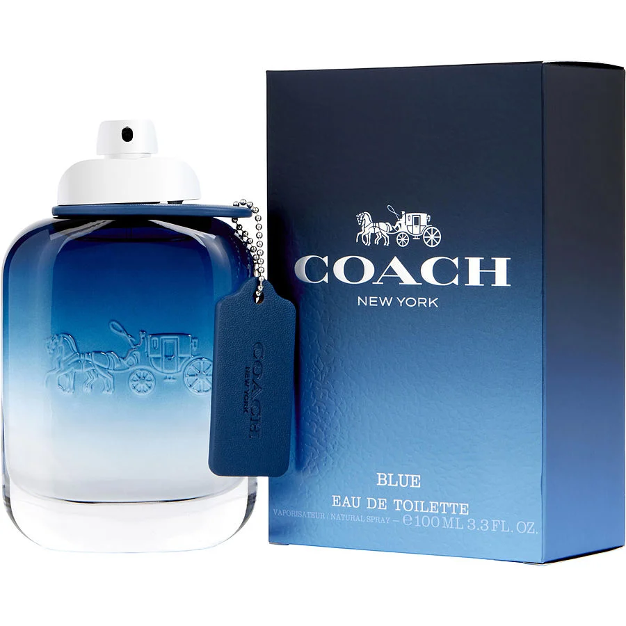 Coach Blue Eau De Toilette Spray 3.3 oz