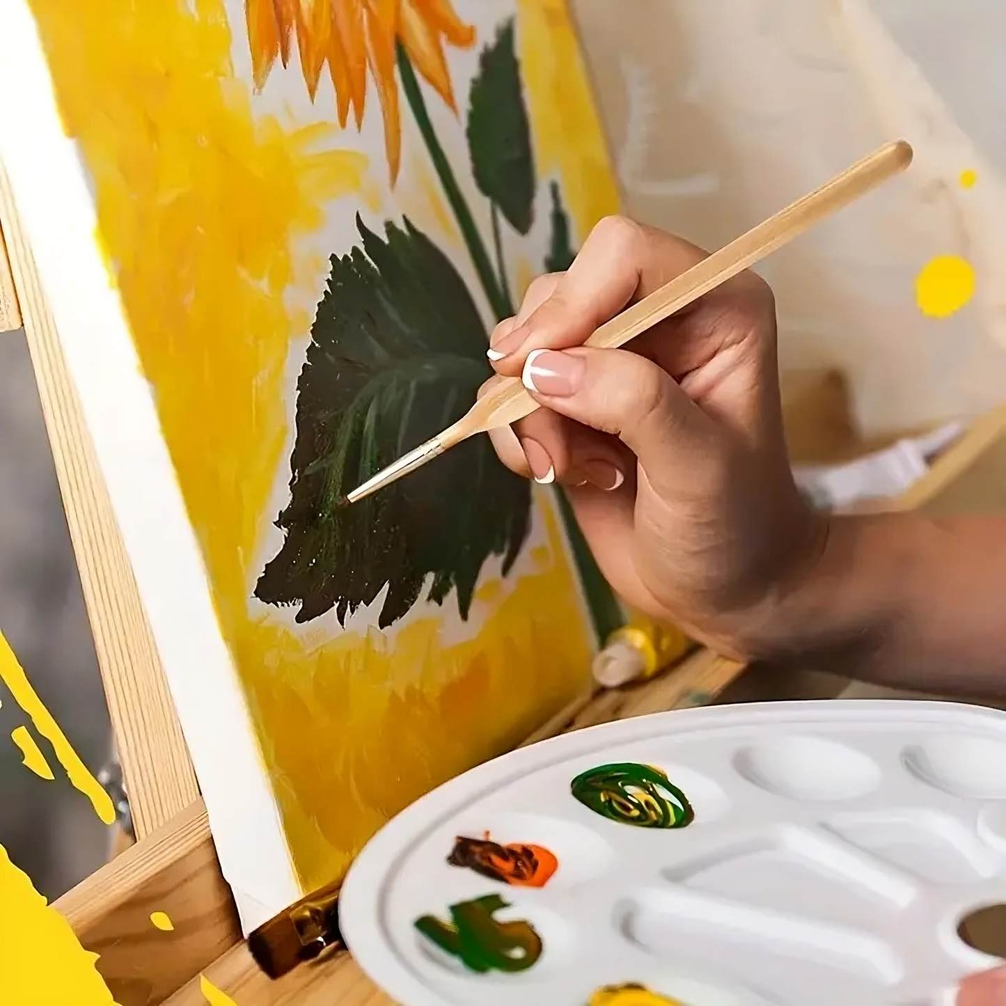 11pcs Fine Tip Detail Brush Set