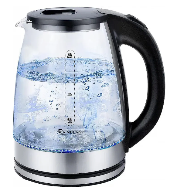 Electric Kettle Water Boiler, 1.8L Electric Tea Kettle, with LED Lighting