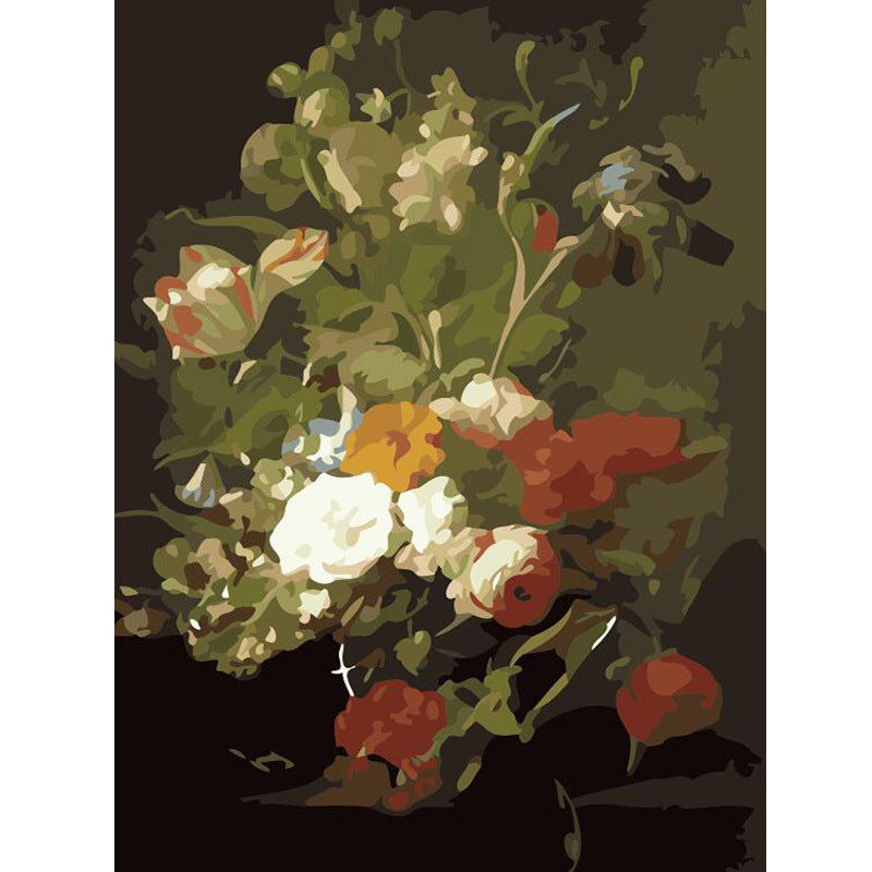 Oil Paint By Numbers - Flowers