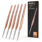 NicPro 5 pack of Fine Detail Art Brushes