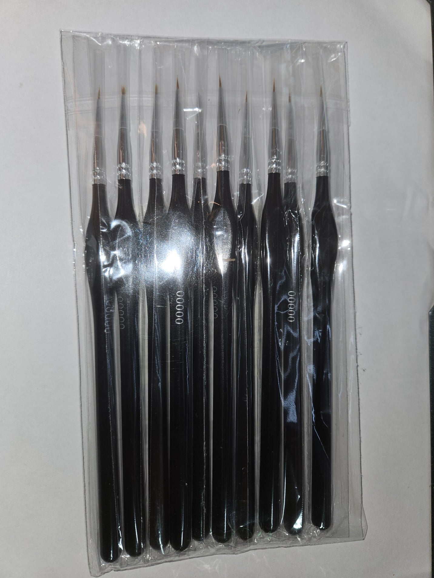 “0000” Sized Detail Painting and Art Painting Brushes