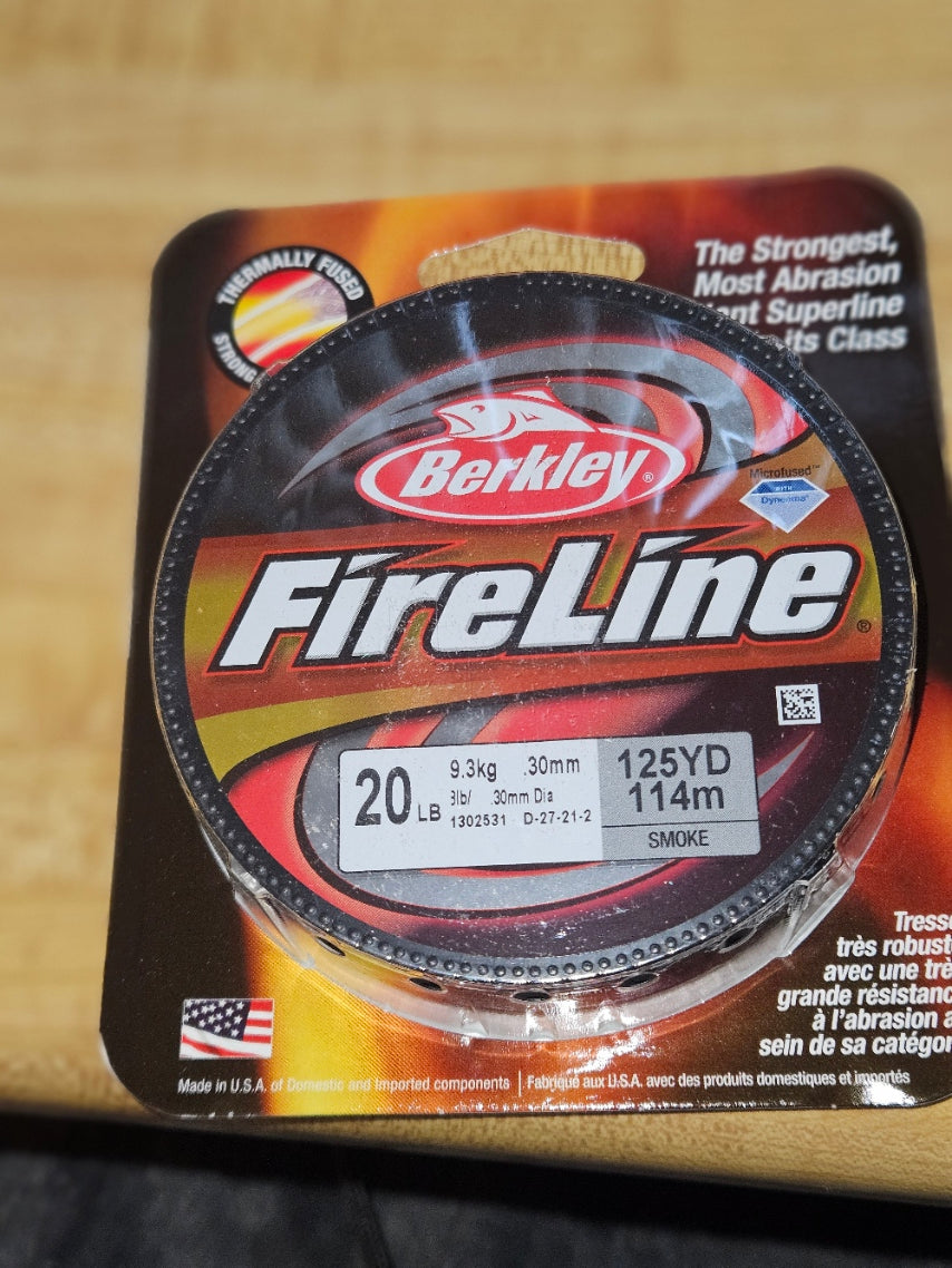 Berkley FireLine 20lb, 125 yd
