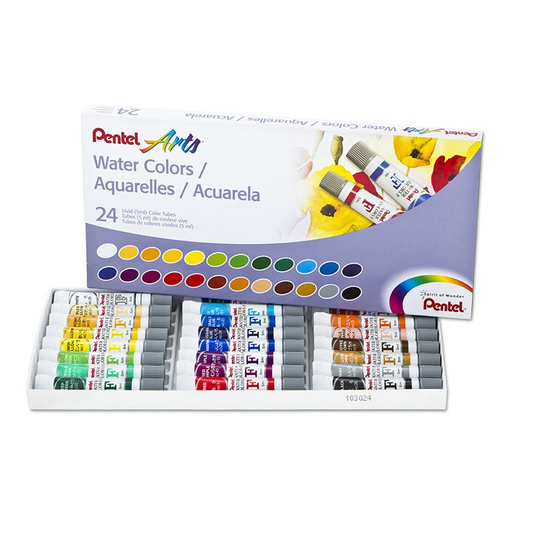 Pentel 24 Color Watercolor Set