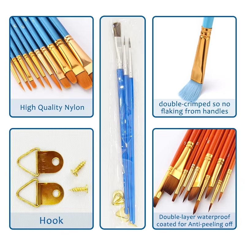 Personalized wall art piece - Paint by Number Kit