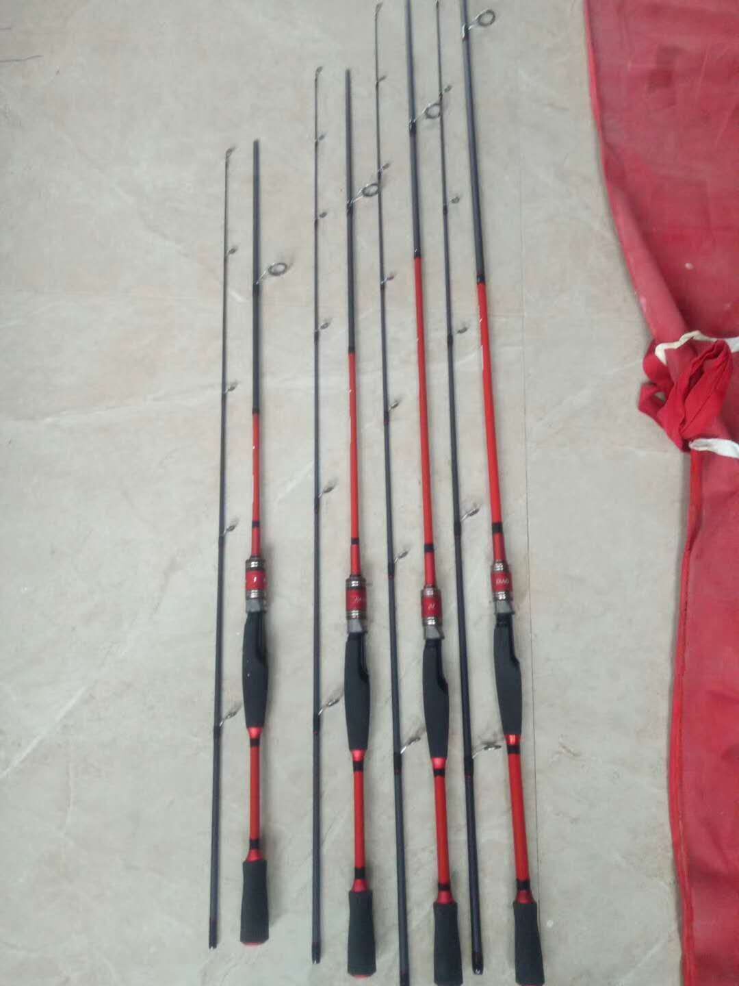 Carbon 2-Piece Fishing Rod Set