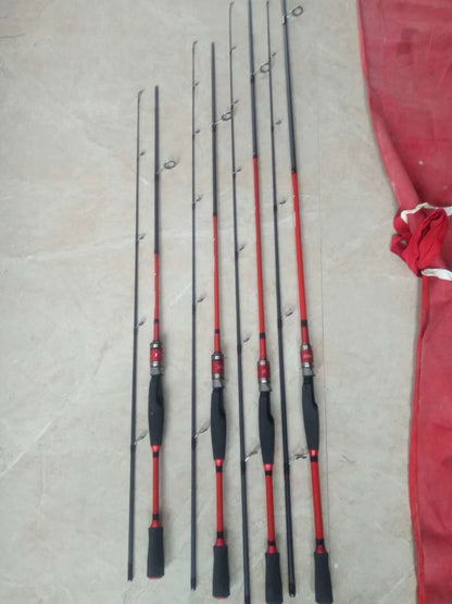 Carbon 2-Piece Fishing Rod Set