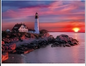 Lighthouse on Seashore Paint by Number Kit